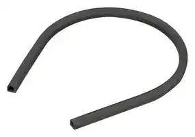 38401004: Shielding Gasket, EMI, Silicone Elastomer, D Hollow Shape, 1 m x 7.92 mm x 7.92 mm, WE-EGS Series