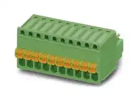 1700841: Pluggable Terminal Block, 2.5 mm, 10 Ways, 0.5 mm², Push In