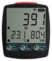 EL-IOT-CO2: Data Logger, -20 to 60°C Temp, 0-100%RH, 0-40000ppm, Carbon Dioxide, Temperature & Humidity