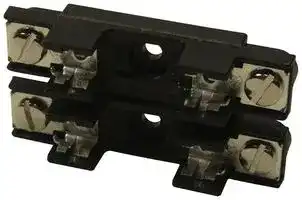 BK/S-8301-2-R: FUSE BLOCK, 6.3 X 32MM, BOLT IN MOUNT