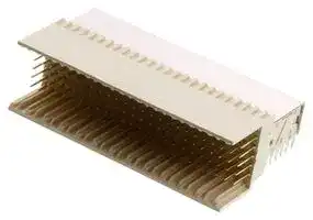 HM2J08PE5118N9LF: Connector, Hard Metric, FCI Millipacs Series, 125 Contacts, 2 mm, Header, Press Fit, 5 Rows