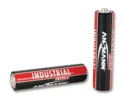 1501-0004-1.: Battery, Industrial, Pack of 200, 1.5 V, AAA, Alkaline, 1.2 Ah, Raised Positive and Flat Negative
