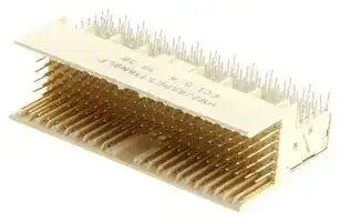 HM2J65PE5118N9LF — Connector, Hard Metric, FCI Millipacs Series, 125 Contacts, 2 mm, Header, Press Fit, 5 Rows