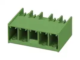 1717025: Terminal Block, Header, 7.62 mm, 2 Ways, 41 A, 630 V, Through Hole Right Angle
