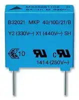 B32021A3103M000: Safety Capacitor, Metallized PP, Radial Box - 2 Pin, 0.01 µF, ± 20%, Y2, Through Hole