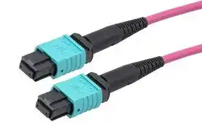 MPFF12OM4BZ-3: Fibre Optic Cable, Multimode, 12 Fibres, 50µm/125µmDia, MPO-MPO Jack, 3m