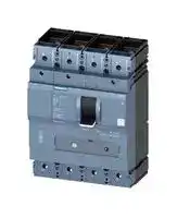 3VA1340-4GF42-0AA0 — Thermal Magnetic Circuit Breaker, MCCB, 3VA1, 4P, 36 kA, 415 V, 400 A, Without Auxiliary Contact