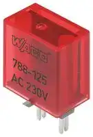 788-120: Status Indicator, Relay Module, Red, 24 VDC, 2.4 mA, IP20, 788 Series