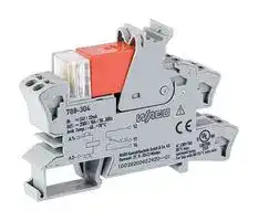 788-304: Power Relay, SPDT, 24 VDC, 16 A, 788 Series, DIN Rail, DC