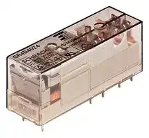 SR4M4110: POWER RELAY, 3PST-NO/SPST-NC, 8A, 250VAC