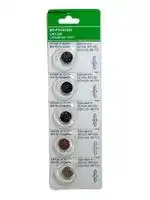 MP-PSG91082: Battery, 3 V, 1220, Lithium Manganese Dioxide, 36 mAh, Pressure Contact, 5