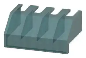 3LD9201-1A: Terminal Cover, 3LD2/3LD5 Series Main Control and Emergency-Stop Switch