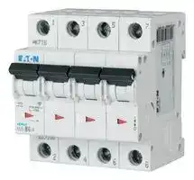 FAZ6-C32/4: Thermal Magnetic Circuit Breaker, 6kA, FAZ6 Series, 32 A, 4 Pole, 230 V, DIN Rail