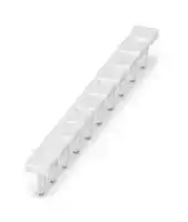 0824271: Terminal Block Marker, White, Marker Pin Strip, Modular Terminal Blocks, Blank (Legend), 5.2 mm, BN