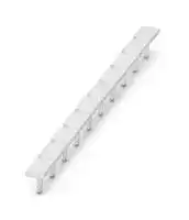 0824278: Terminal Block Marker, White, Marker Pin Strip, Modular Terminal Blocks, Blank (Legend), 7.5 mm, BN