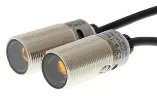 E3FB-TP11 2M: Photo Sensor, 20 m, PNP, Cable, 10 VDC to 30 VDC