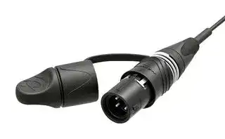 NKO4M-L-0-3: Fiber Optic Cable, 3 m, Singlemode / Multimode, 4 Fibers, LC Duplex to Free / Stripped End