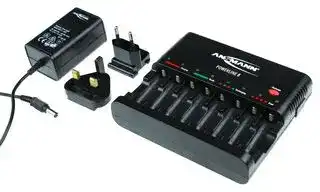 1001-0006-UK: Battery Charger, Desktop, NiCd, NiMH, EU, UK, 240V, Powerline 8 Series