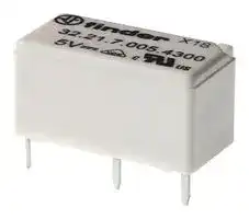32.21.7.005.4000: Power Relay, SPDT, 5 VDC, 6 A, 32 Series, Through Hole, Non Latching