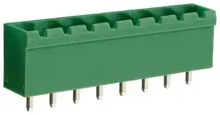 CTBP9308/8: Terminal Block, Closed Ended, Header, 5.08 mm, 8 Ways, Through Hole Vertical