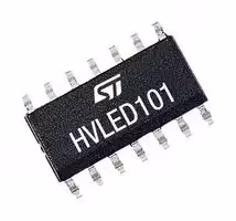 HVLED101TR: LED Driver, AC / DC, -40 to 125 °C, 1 Output, Boost, Buck, Buck-Boost, Flyback, SEPIC, SOIC