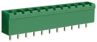 CTBP9308/11: Terminal Block, Closed Ended, Header, 5.08 mm, 11 Ways, Through Hole Vertical