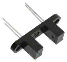 OPB811L55: Transmissive Photo Interrupter, Phototransistor, Through Hole, 9.53 mm, 1.27 mm, 50 mA, 2 V