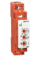 LMMT 12-230V AC/DC: Analogue Timer, L, Multifunction, 0.1 s, 100 h, 7 Ranges, 1 Changeover Relay
