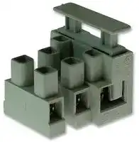 CFTBN/3NE: Fused Terminal Block, 3 Ways, 4 mm², Screw, 20 A