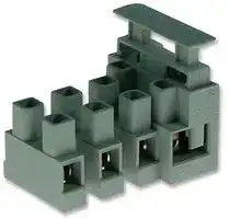CFTBN/4NE: Fused Terminal Block, 4 Ways, 4 mm², Screw, 20 A