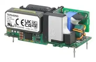 TEPS45F05: AC/DC PCB Mount Power Supply (PSU), ITE, 1 Output, 40 W, 5 V, 8 A