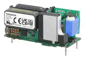 TEPS65F05: AC/DC PCB Mount Power Supply (PSU), ITE, 1 Output, 50 W, 5 V, 10 A