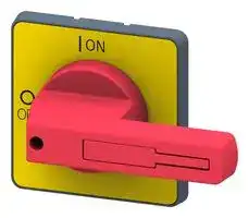 3LD9243-3B: Rotary Operating Mechanism, 3LD2/3LD5 Series Main Control and Emergency-Stop Switch