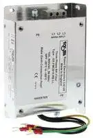 AX-FIM3010-RE-LL: Power Line Filter, General Purpose, 400 VAC, 10 A, Three Phase, Chassis Mount