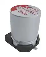A787EC107M1ELAS050: Hybrid Aluminium Electrolytic Capacitor, 100 µF, ± 20%, 25 V, Radial Can - SMD, 50 mohm