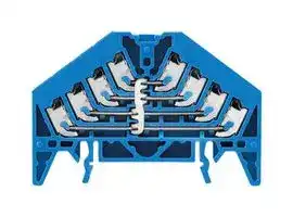 1267920000: DIN RAIL TERMINAL BLOCK, 16POS, 16AWG