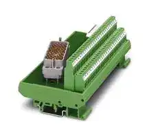 2975670: Terminal Block Interface, 56 Position ELCO Plug, Screw Terminal Block, 28 A, 50 V