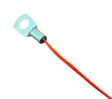 RTS103C1R5M5L102: Temperature Sensor, 10kohm, 3977K, Ring Lug, Wire Leaded, -40°C to 125°C, 3.28 ft, M5, RTS Series