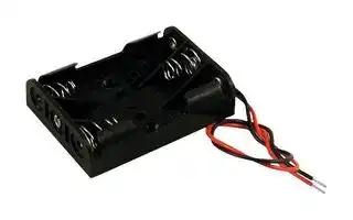 BH3AAAW: Battery Holder, 3 x AAA, Wire Leads, BH Series