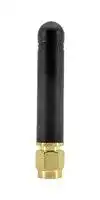 DELTA1C/X/SMAM/S/S/23: Antenna, Quad Band “Stubby”, Direct Mount, SMA