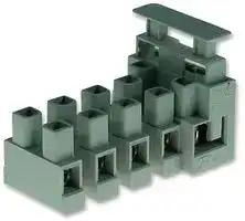 CFTBN/5WP: Fused Terminal Block, 5 Ways, 4 mm², Screw, 20 A