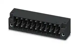 1706067: Terminal Block, 2Row w/Flange, Header, 3.5 mm, 12 Ways, 8 A, 160 V, Through Hole Right Angle