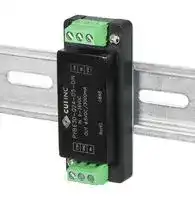 PYBE30-Q24-D12H-DIN: Isolated DIN Rail Mount DC/DC Converter, ITE, 4:1, 30 W, 2 Output, 12 V, 1.25 A
