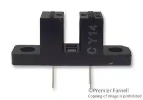 EESH3B: Transmissive Photo Interrupter, Phototransistor, Through Hole, 3.4 mm, 0.5 mm, 50 mA, 4 V
