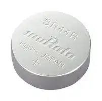 SR44R: Battery, 1.55 V, SR44, Silver Oxide, 150 mAh, Pressure Contact, 1
