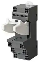 PYF-08-PU: Relay Socket, DIN Rail, Screw, 8 Pins, 10 A, 250 V