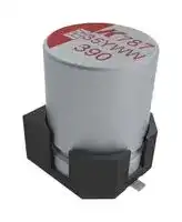 A787MN397M1VLAV020: Hybrid Aluminium Electrolytic Capacitor, 390 µF, ± 20%, 35 V, Radial Can - SMD, 20 mohm