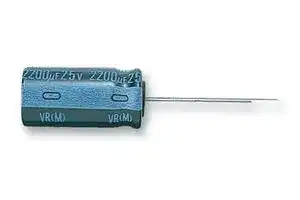 UVR1V472MHD: Electrolytic Capacitor, Miniature, 4700 µF, 35 V, ± 20%, Radial Leaded, 2000 hours @ 85°C, Polar