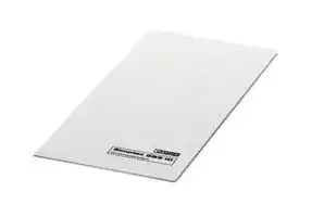 1007248: Terminal Block Marker, White, Marker Card, Terminal Blocks, Blank (Legend), 10 mm, SBS