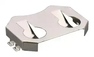 BAT-HLD-001: Battery Holder, CR2032 and CR2025, Single, Surface Mount